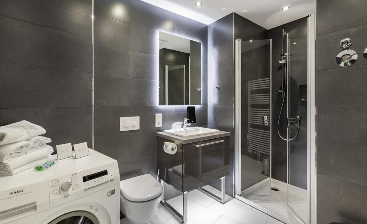 Residenz Am Zwinger Aparthotel Dresda Exterior foto Bathroom