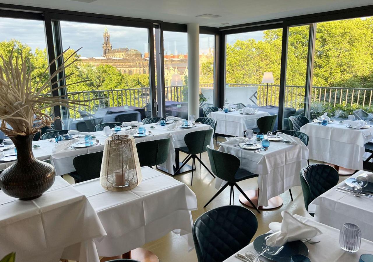 Residenz Am Zwinger Aparthotel Dresda Exterior foto Restaurant