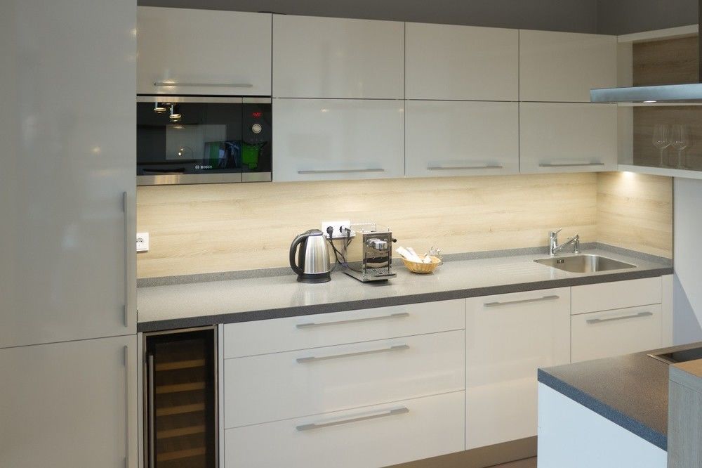 Residenz Am Zwinger Aparthotel Dresda Exterior foto A modern kitchen
